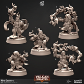 Fire Casters 3D-printed model